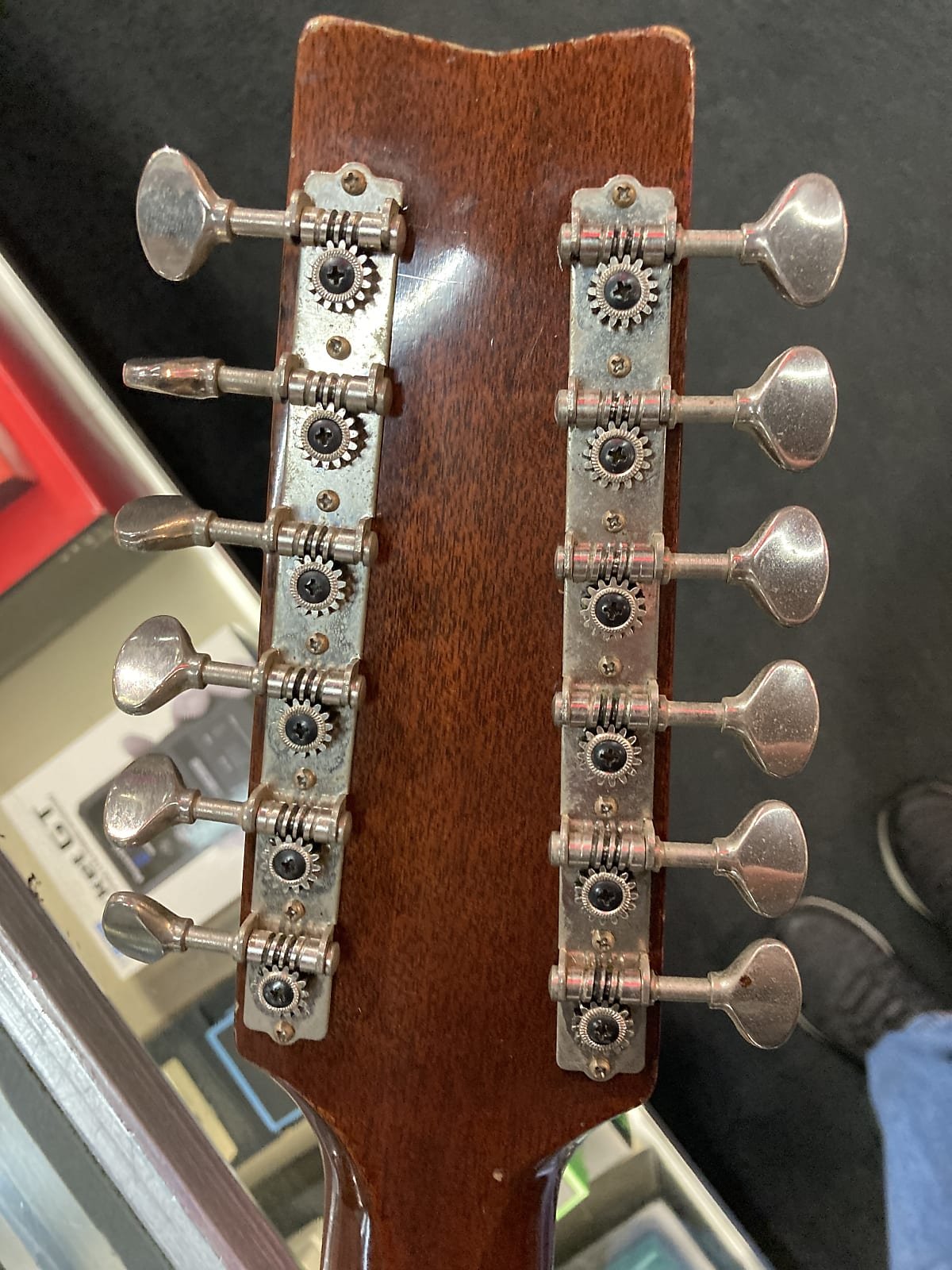 YAMAHAアコースティックギター1972年12弦ＦＧ-550 Yamaha Fg550 1972 12 String Acoustic - Natural - 12