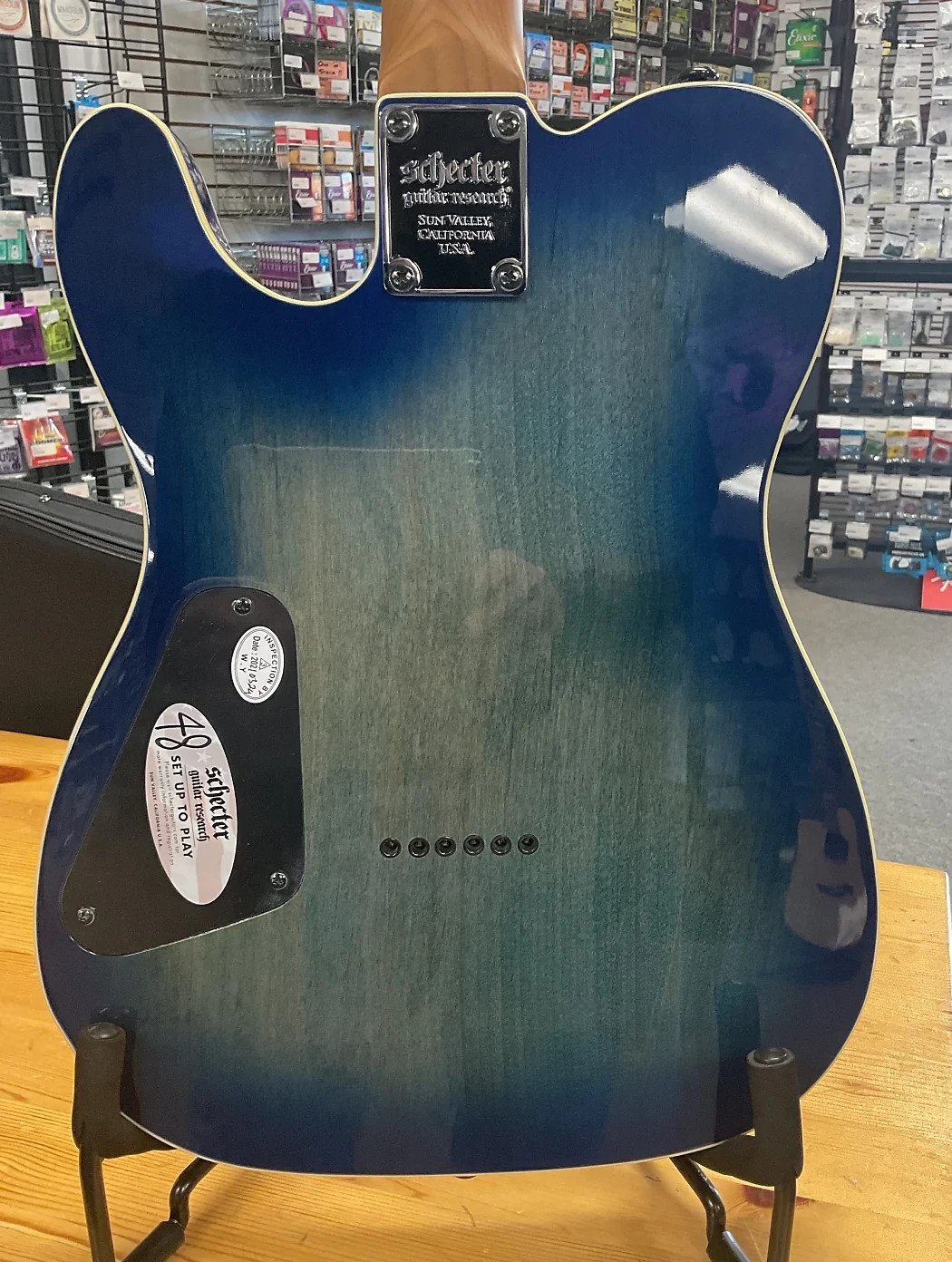 SCHECTER TROUBLE CXT BLUE 【公式通販】