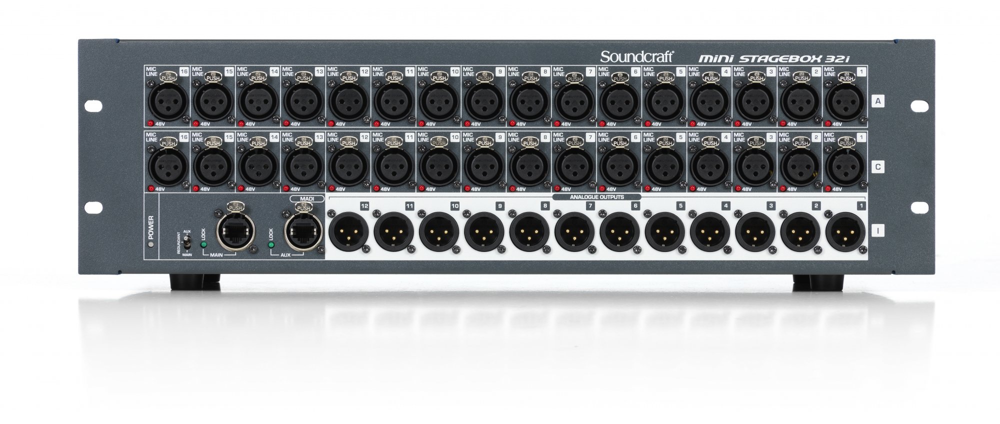 Soundcraft Mini Stagebox 32i Compact Digital Stageboxes with Remote ...