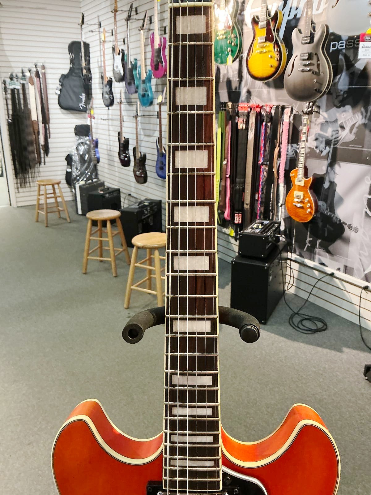 Ibanez AS73 Artcore Semi-Hollow Electric Guitar - Transparent