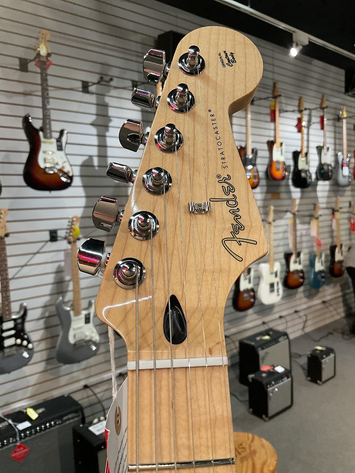 Fender 0144552531 Player Stratocaster Plus Top, Maple
