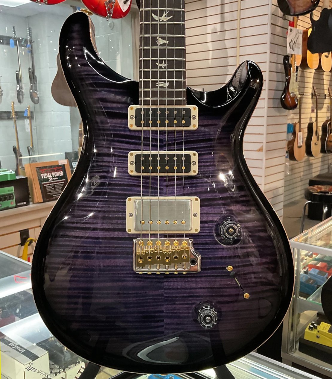 PRS Studio 10-Top Electric Guitar - Purple Mist - 10