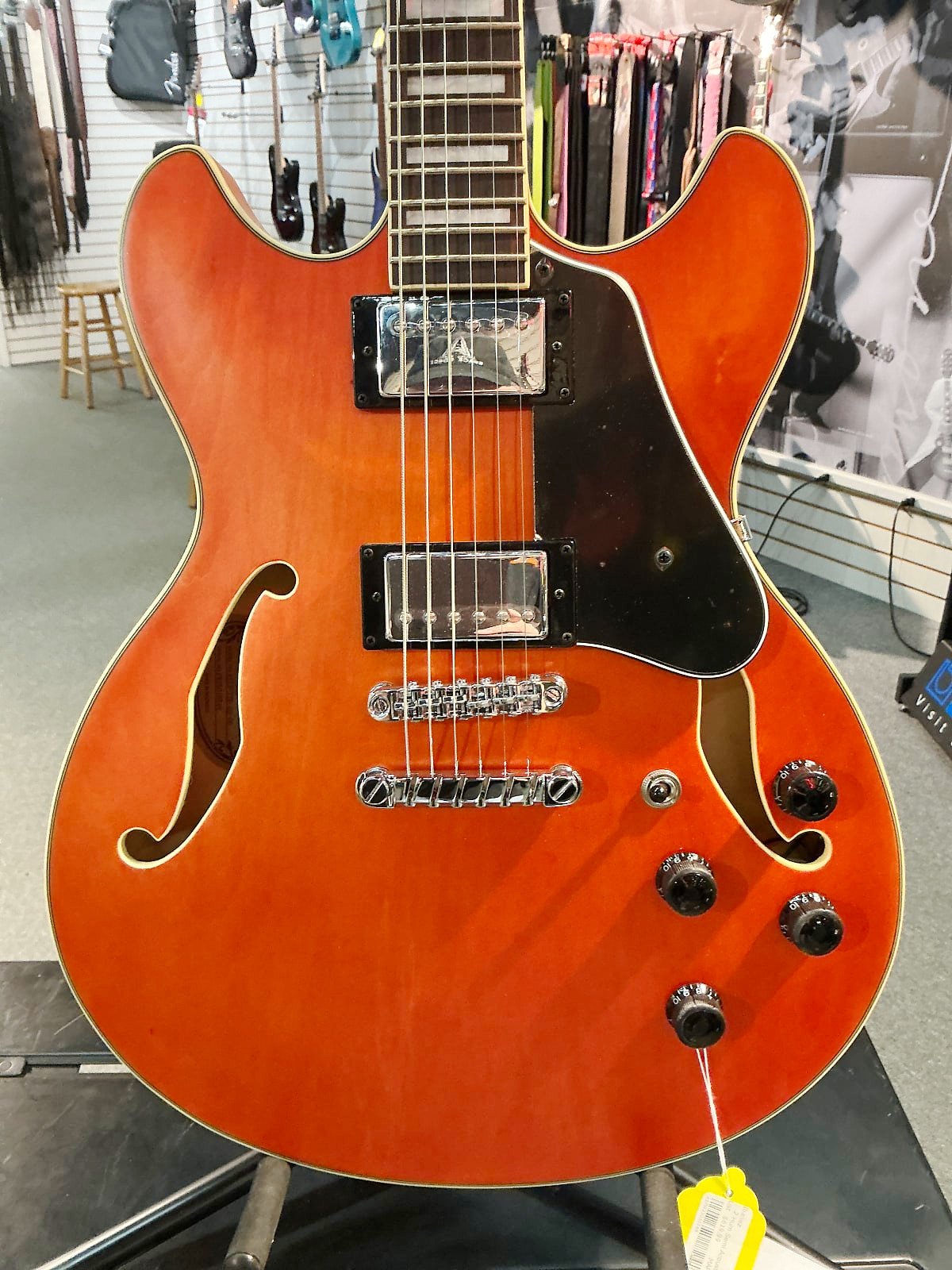 Ibanez AS73 Artcore Semi-Hollow Electric Guitar - Transparent