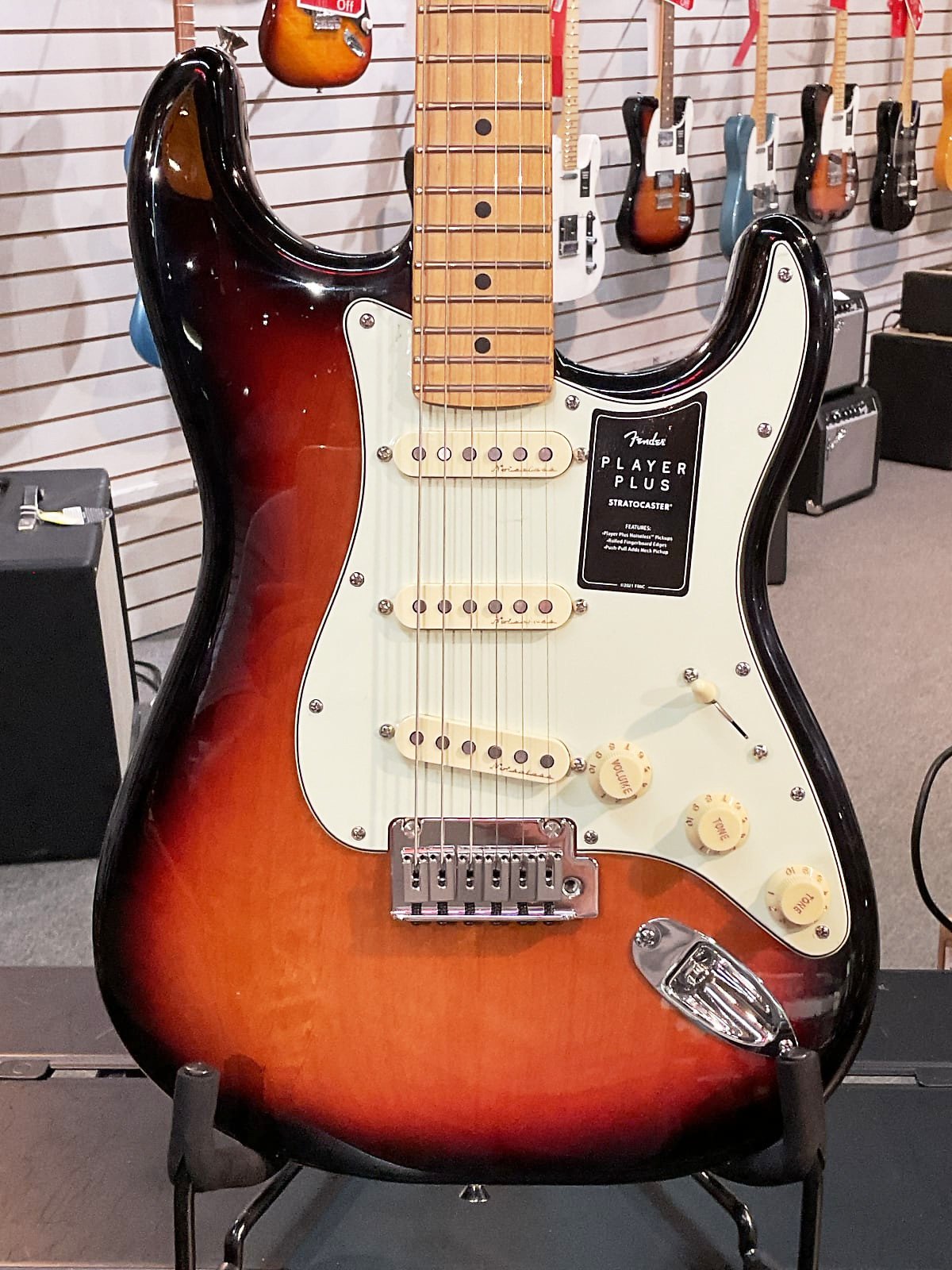 Fender 0147312300 Player Plus Stratocaster Electric Guitar