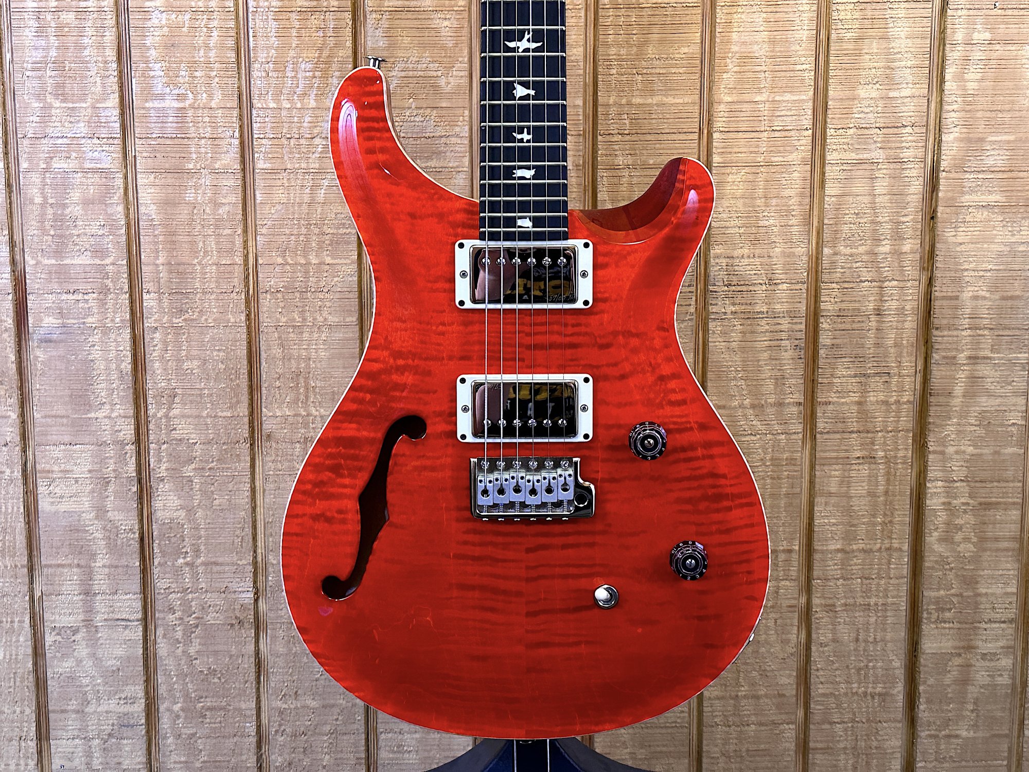 Paul Reed Smith PRS CE24 Semi-Hollow Custom Color Ruby Red