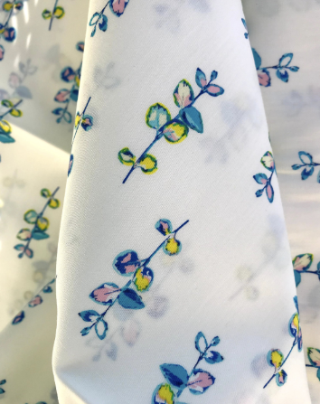 Floral Cotton Watercolor Floral Katie Skoog Art Gallery Fabrics