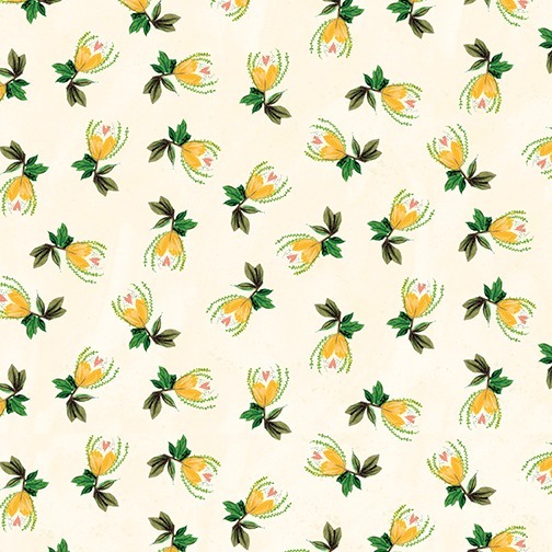 Floral Fabric Rose Cotton Be The Light Kelly Rae Roberts Fabric by the Yard Benartex