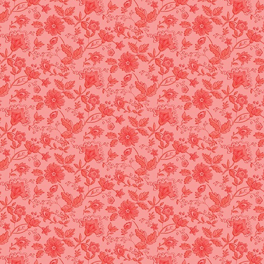 Small Floral Cotton Peach, Garden Floral Roses, Kelly Rae Roberts, A Beautiful Life, Benartex Fabrics