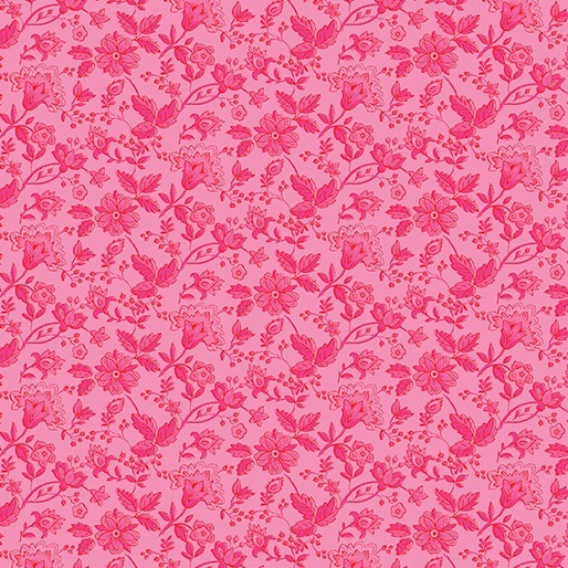 Small Floral Cotton Pink, Garden Floral Roses, Kelly Rae Roberts, A Beautiful Life, Benartex Fabrics