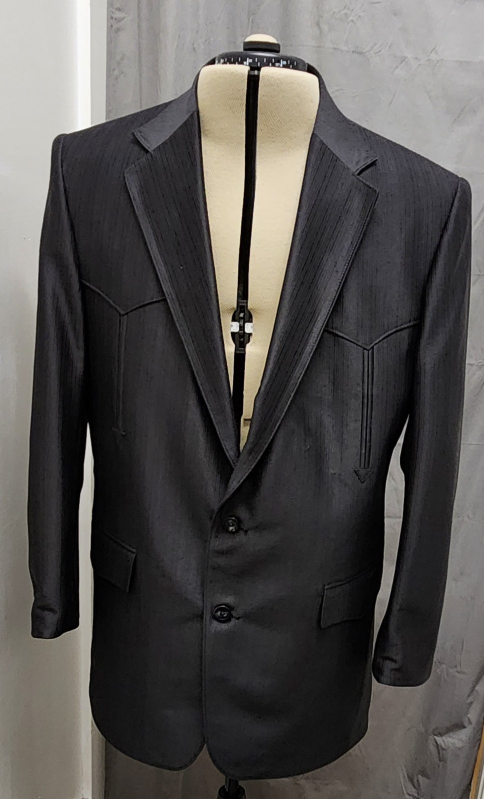 Pagano West Black Western Blazer