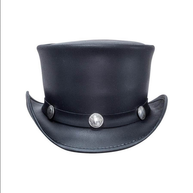 Buffalo Brown Leather Hat Band