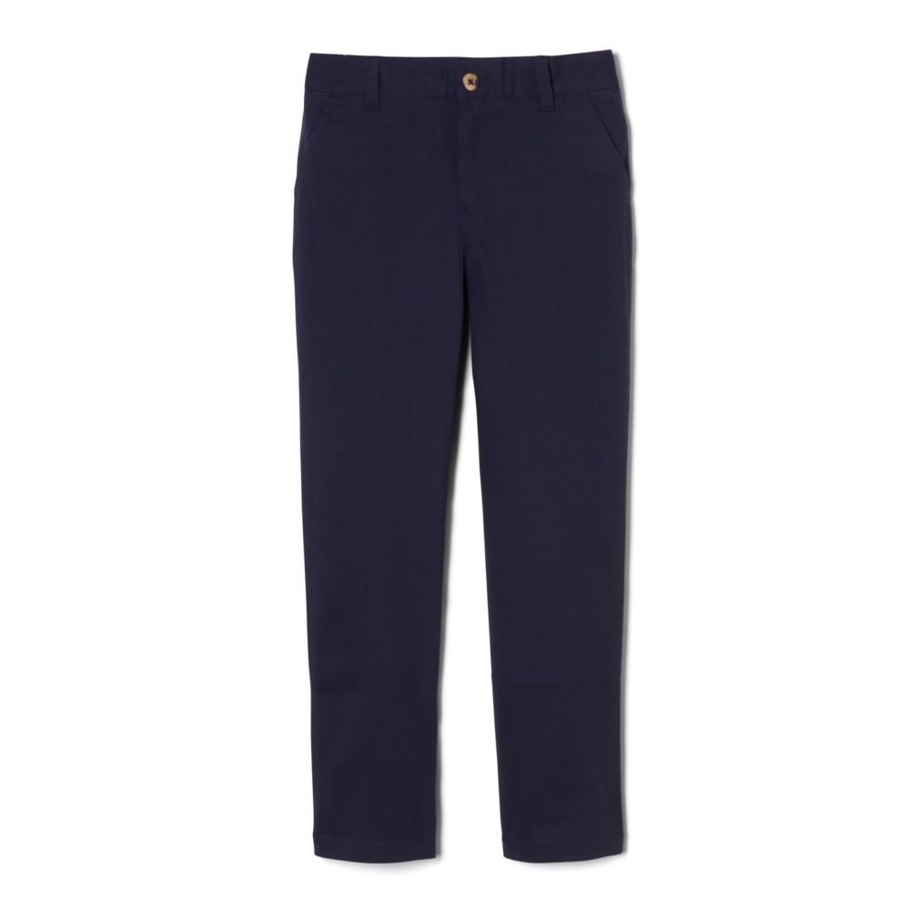 Boys Husky FT Pants Straight Fit Chino In NAVY 193585673827