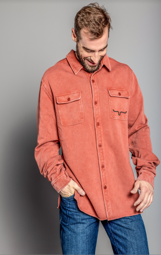 Kimes Ft Work Shirt/Jacket dark red 842606176891