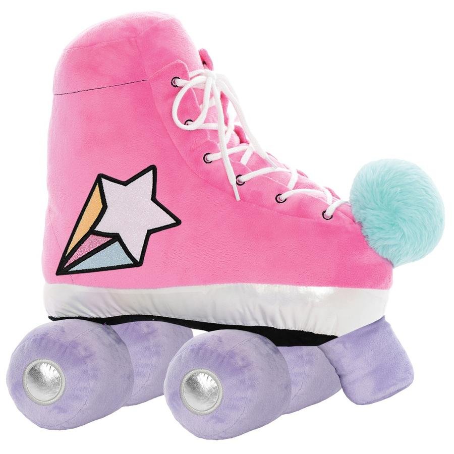 LETS ROLL SKATE PILLOW 810066218512