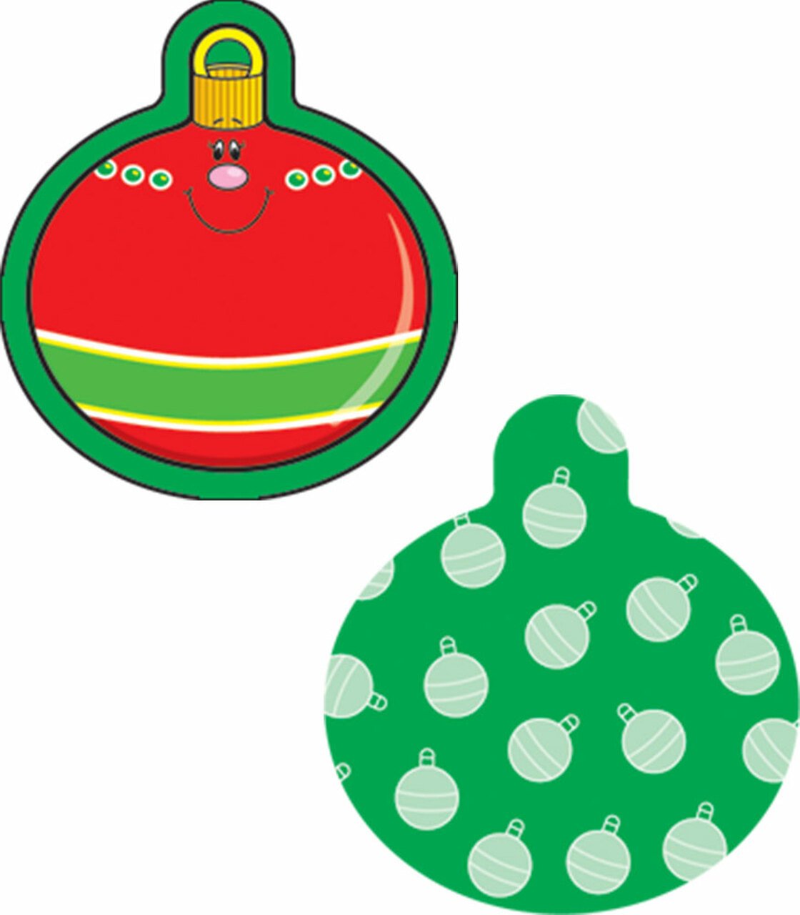 CHRISTMAS ORNAMENTS CUTOUTS
