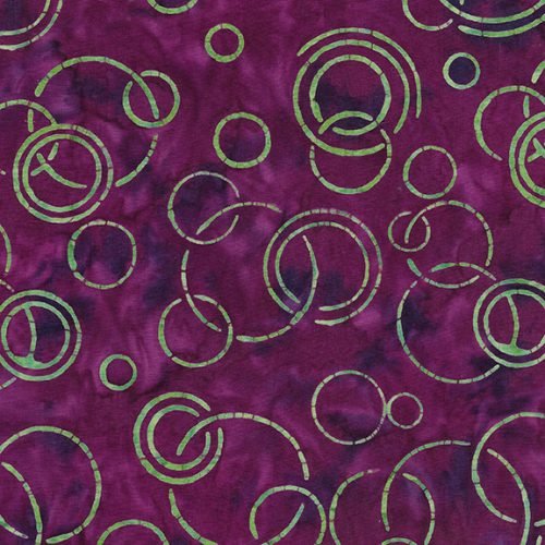 Squiggles, Dots & Lines - Soap Bubbles-Red Mahogany
