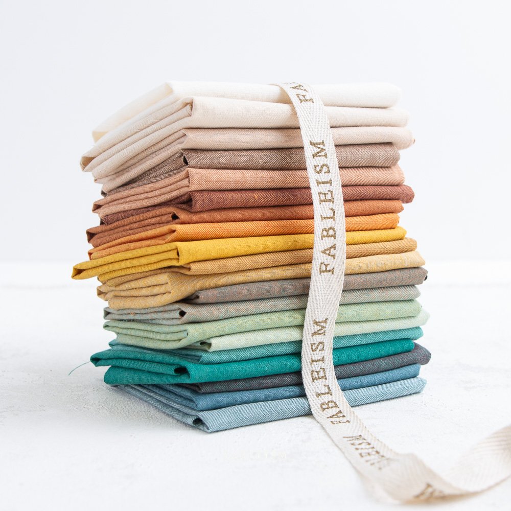 Watercolor Wovens Fat Quarter Bundle of 20 (twenty) - Landscape - Fableism 