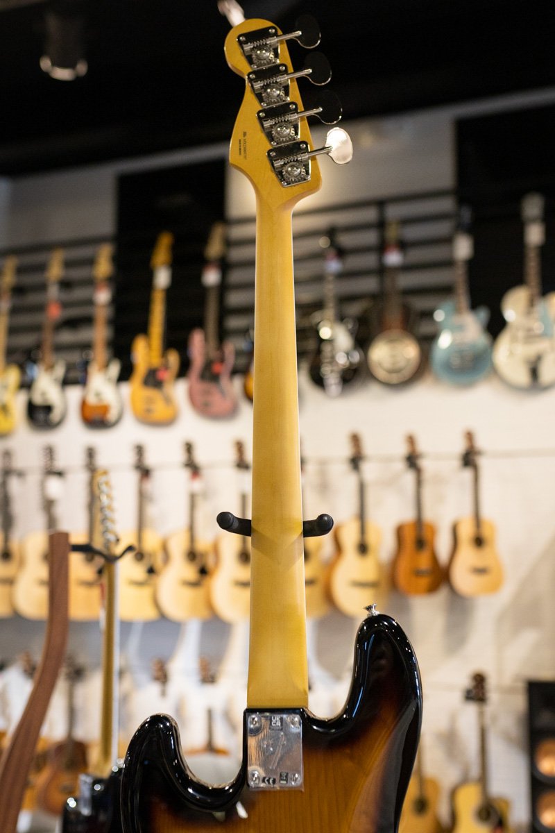 Fender Gold Foil Jazz Bass, Ebony Fingerboard, 2-Color Sunburst