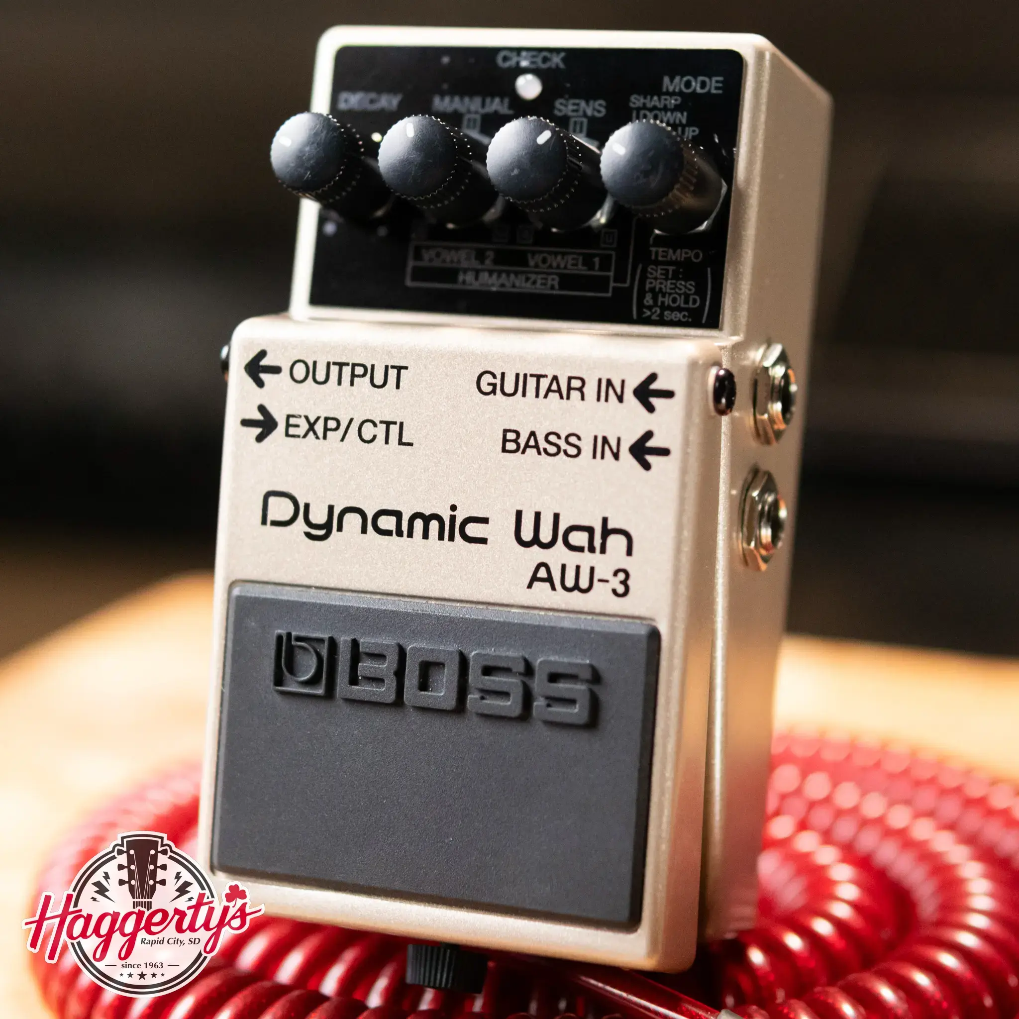 Boss AW-3 Dynamic Wah Effects Pedal - Used - 761294053041
