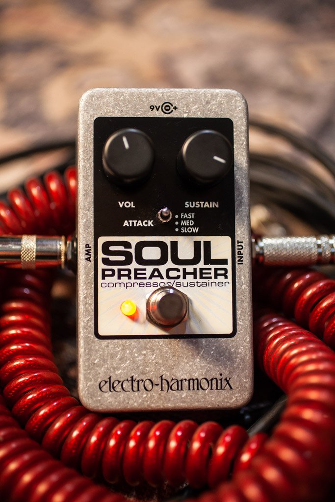 Electro-Harmonix Soul Preacher Compressor/Sustainer Guitar Effects