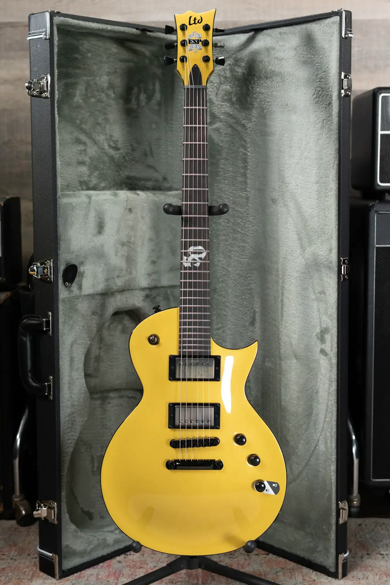 ESP LTD EC-2025 50th Anniversary Electric Guitar - Metallic Gold