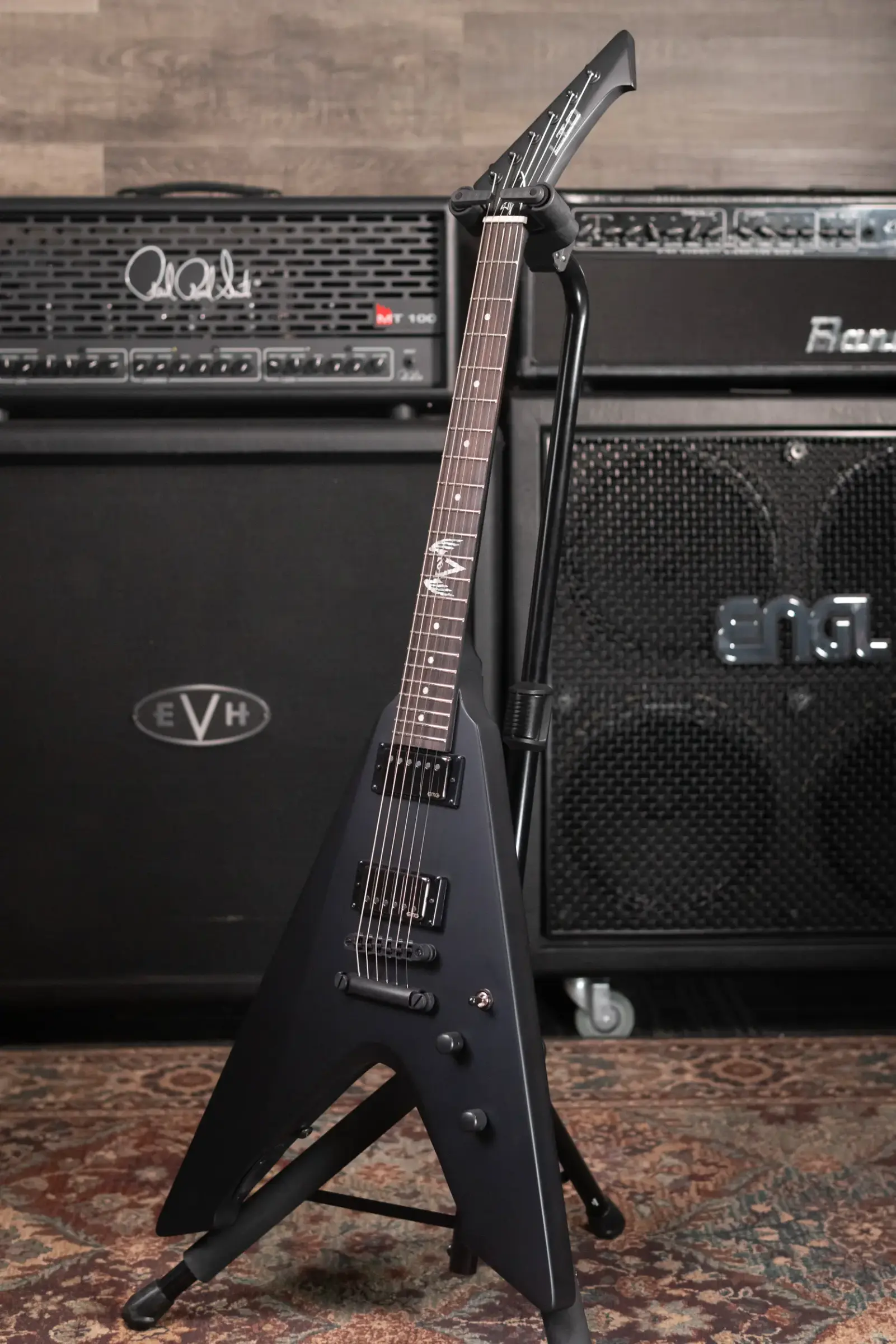 ESP LTD James Hetfield Signature Vulture Electric Guitar - Black
