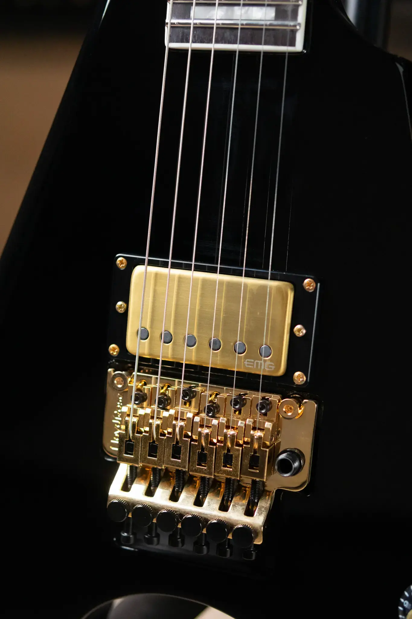 OVERSIZED MA-1【S】 ESP LTD EC-1000 Deluxe See-Thru Green Used | The Music Zoo