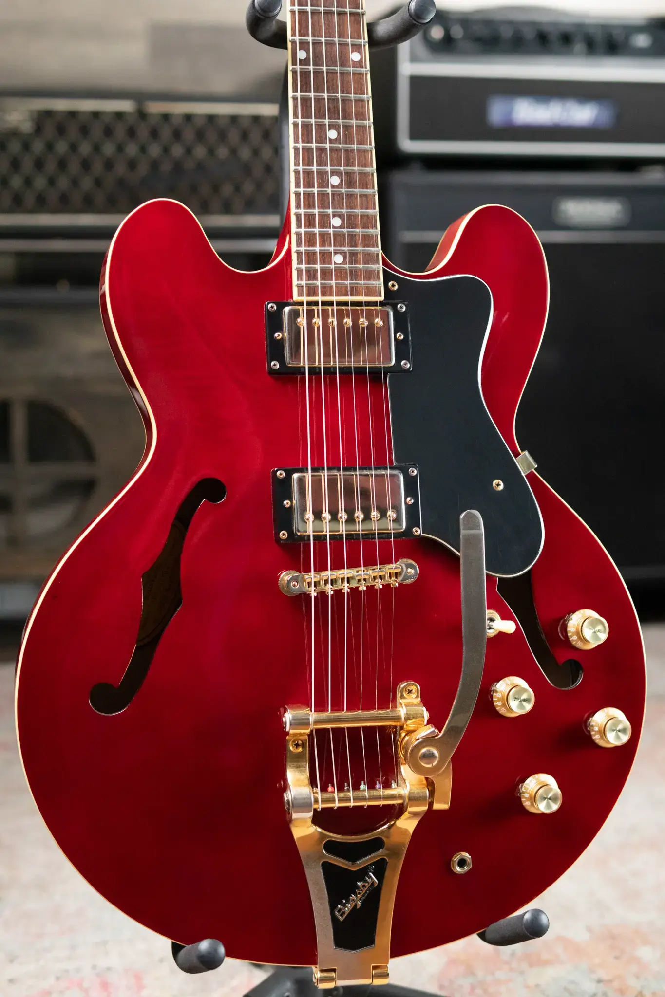 Epiphone Jorma Kaukonen Signature JA-Riviera, Cherry w