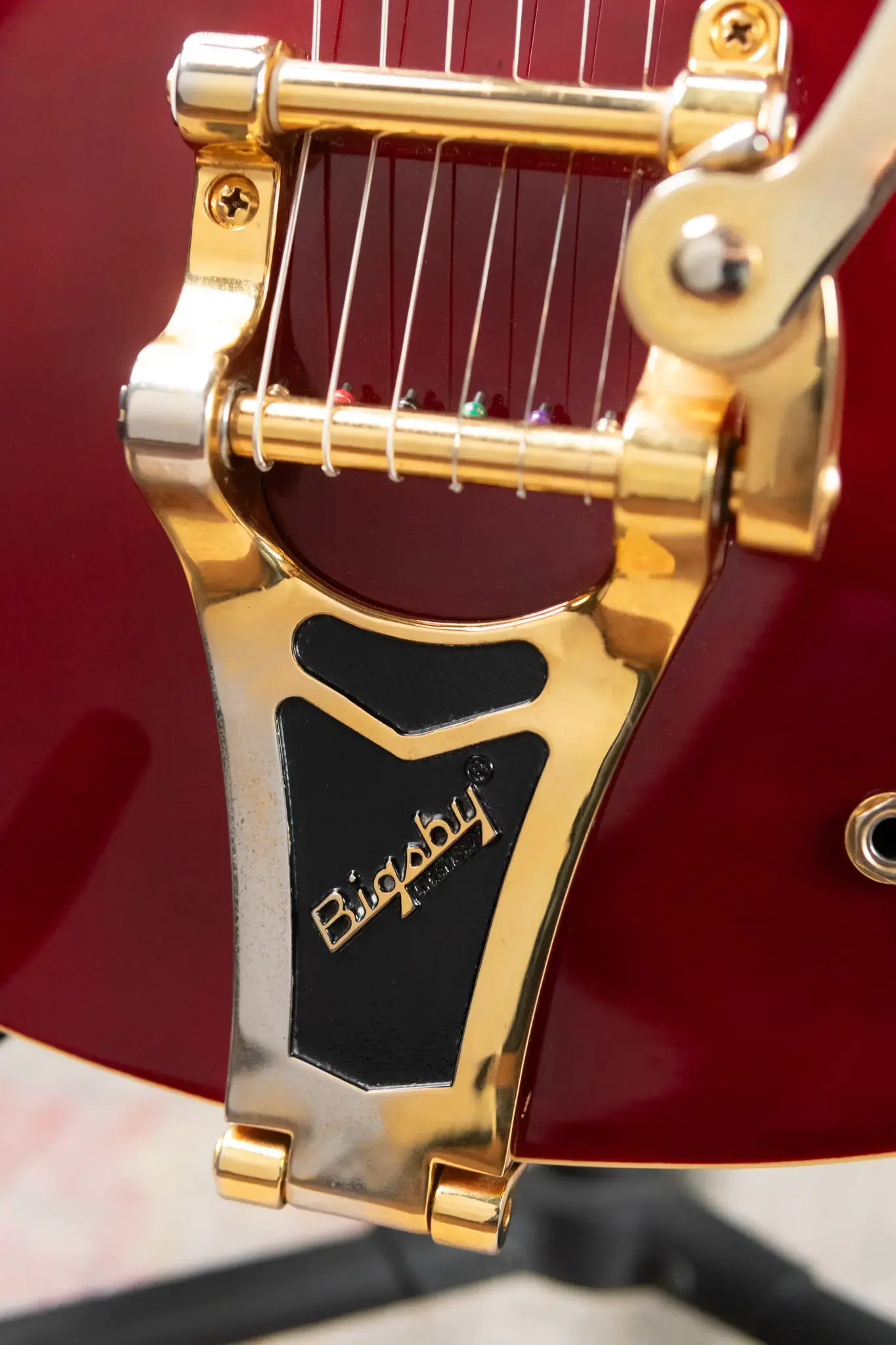 Epiphone Jorma Kaukonen Signature JA-Riviera, Cherry w/ Hardshell