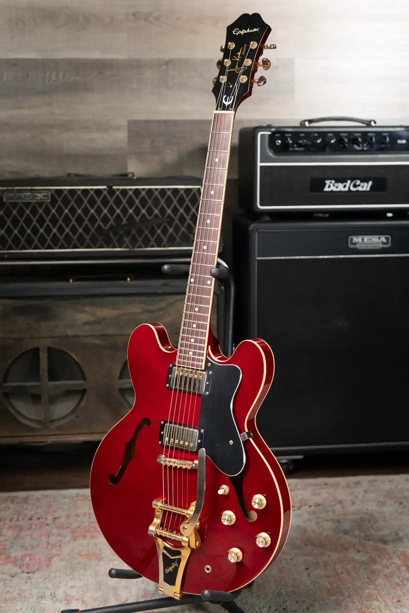 epiphone ギター Epiphone Casino Thinline Hollow Body Electric Guitar (1962