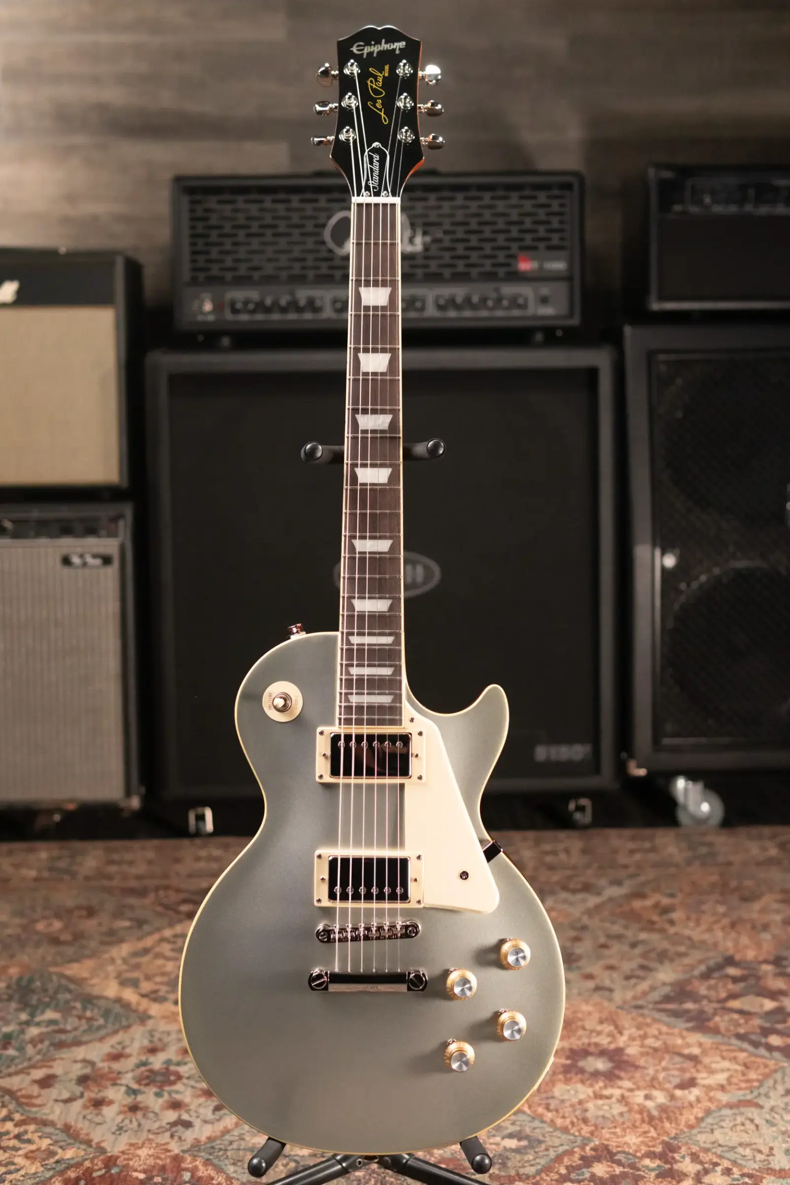 Epiphone Les Paul Standard 60s Electric Guitar - Silver Mist with