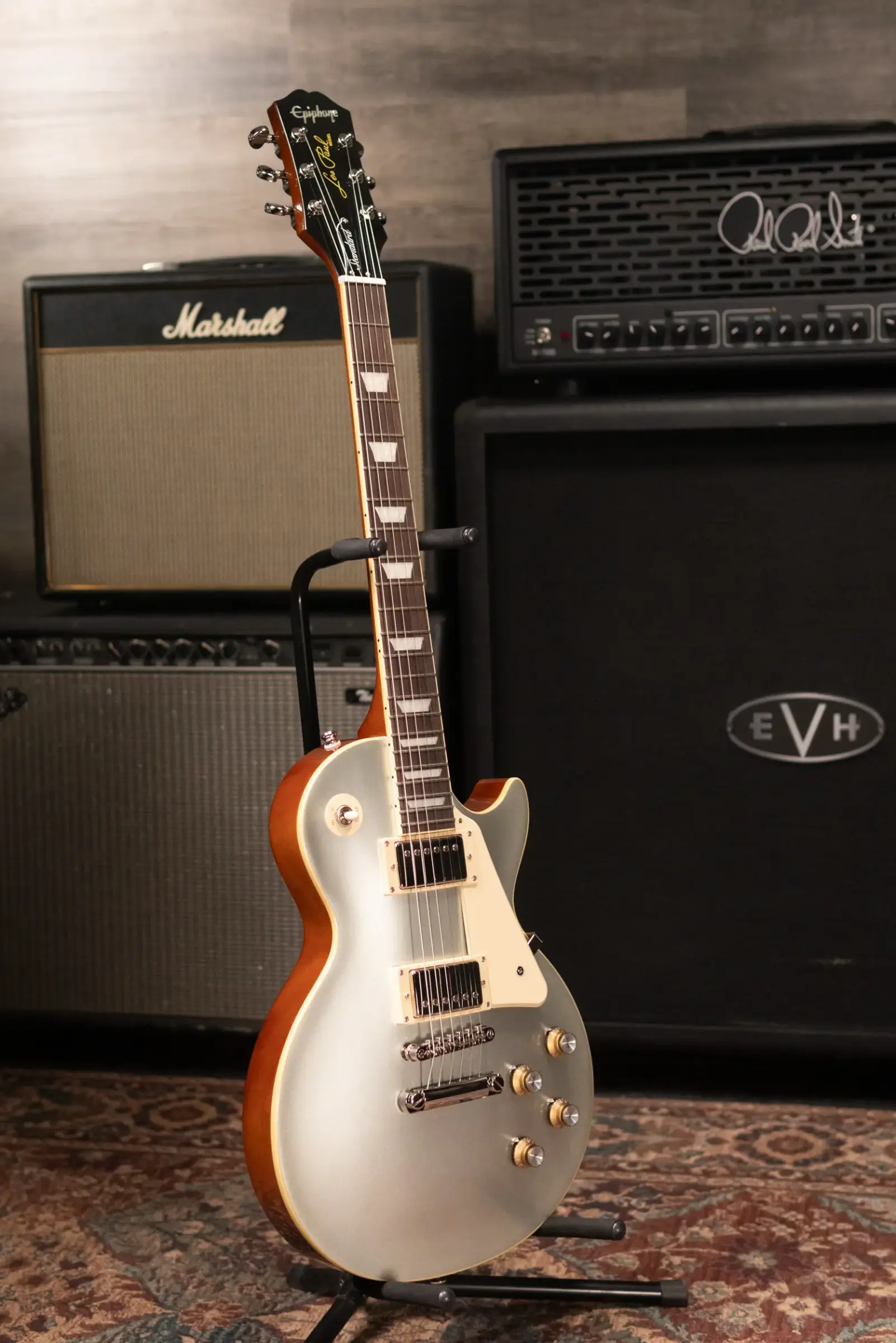 Epiphone Les Paul Standard 60s Electric Guitar - Silver Mist with