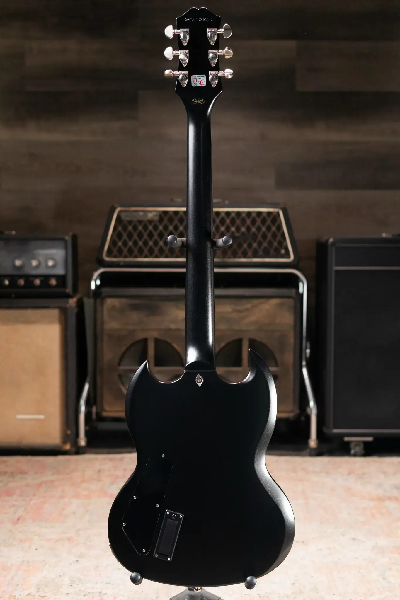 Epiphone SG Prophecy Electric Guitar - Aged Jet Black Metallic