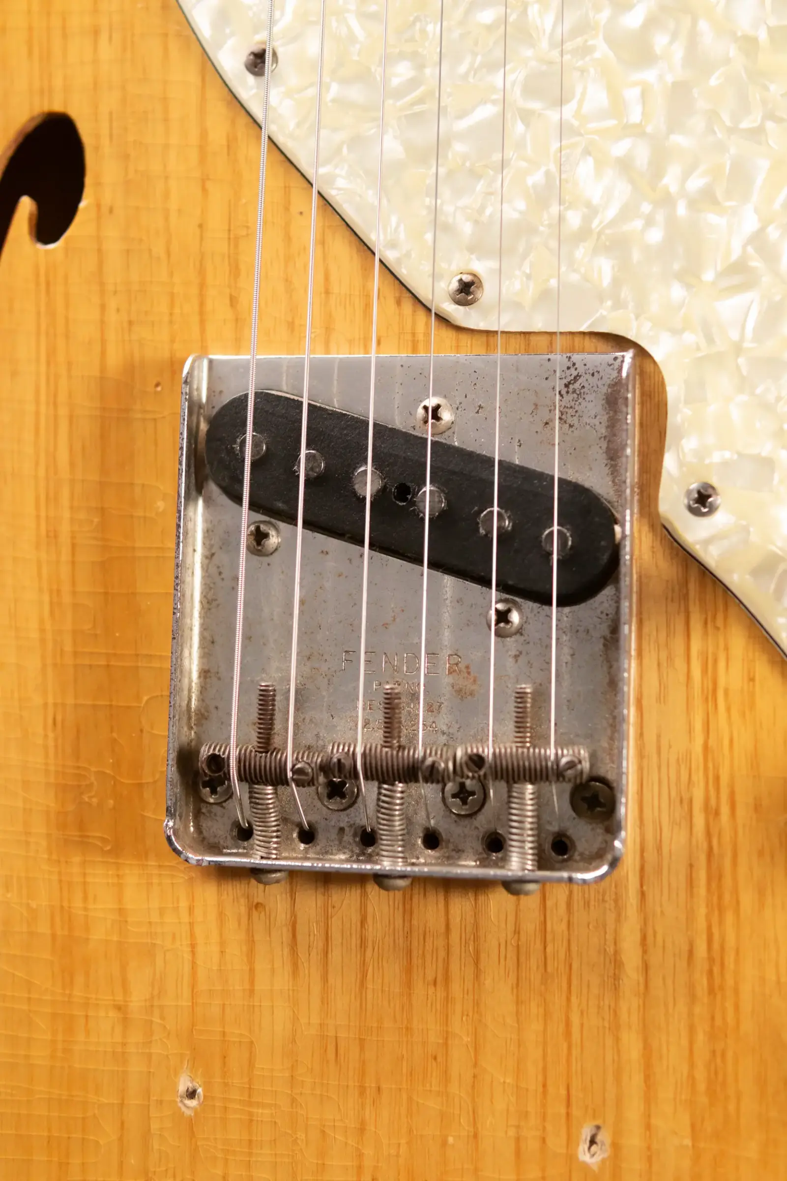 Fender '69 Graham Nash's Thinline Telecaster - Natural with