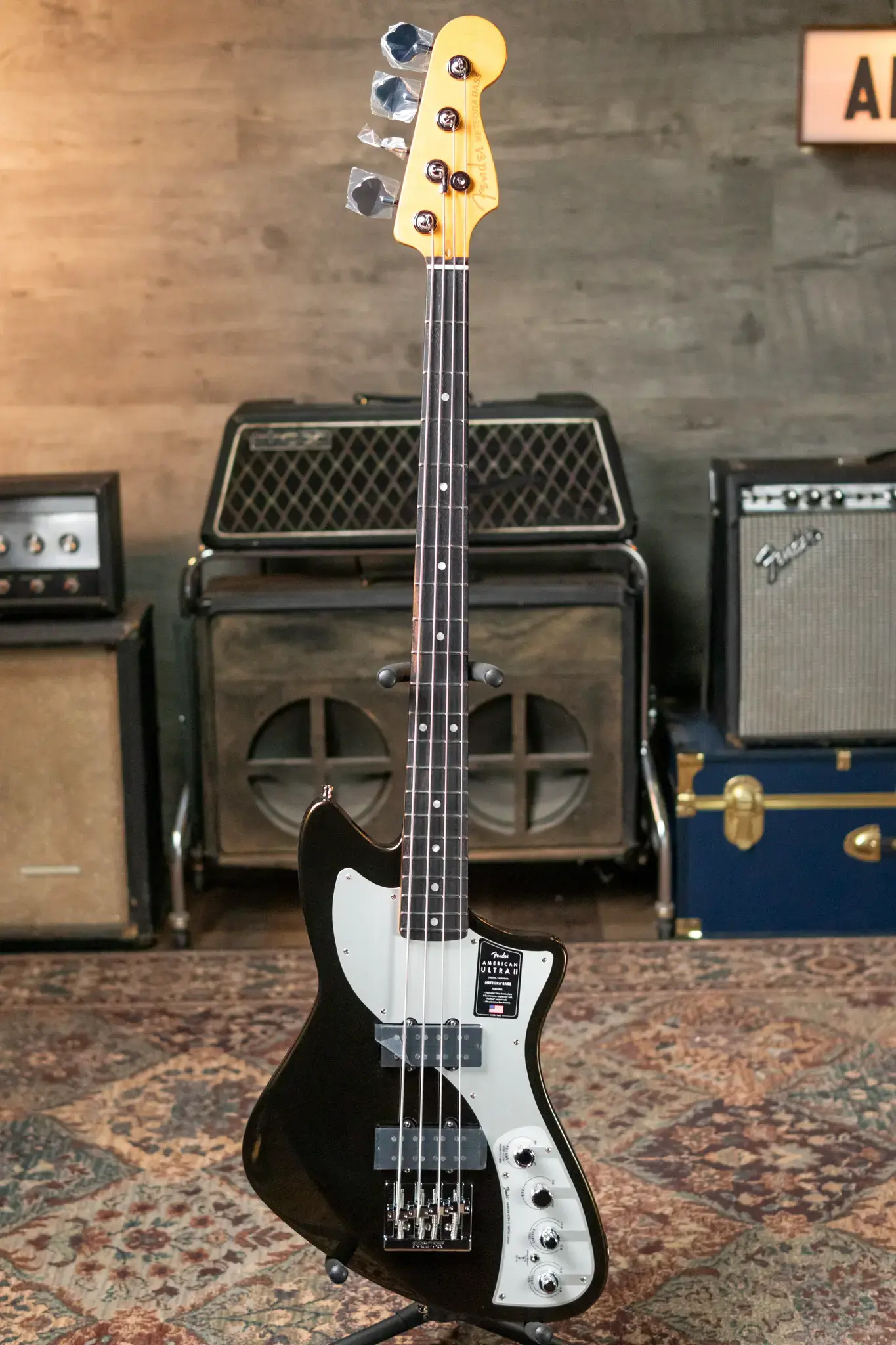 Fender American Ultra II Meteora Bass, Ebony Fingerboard - Texas