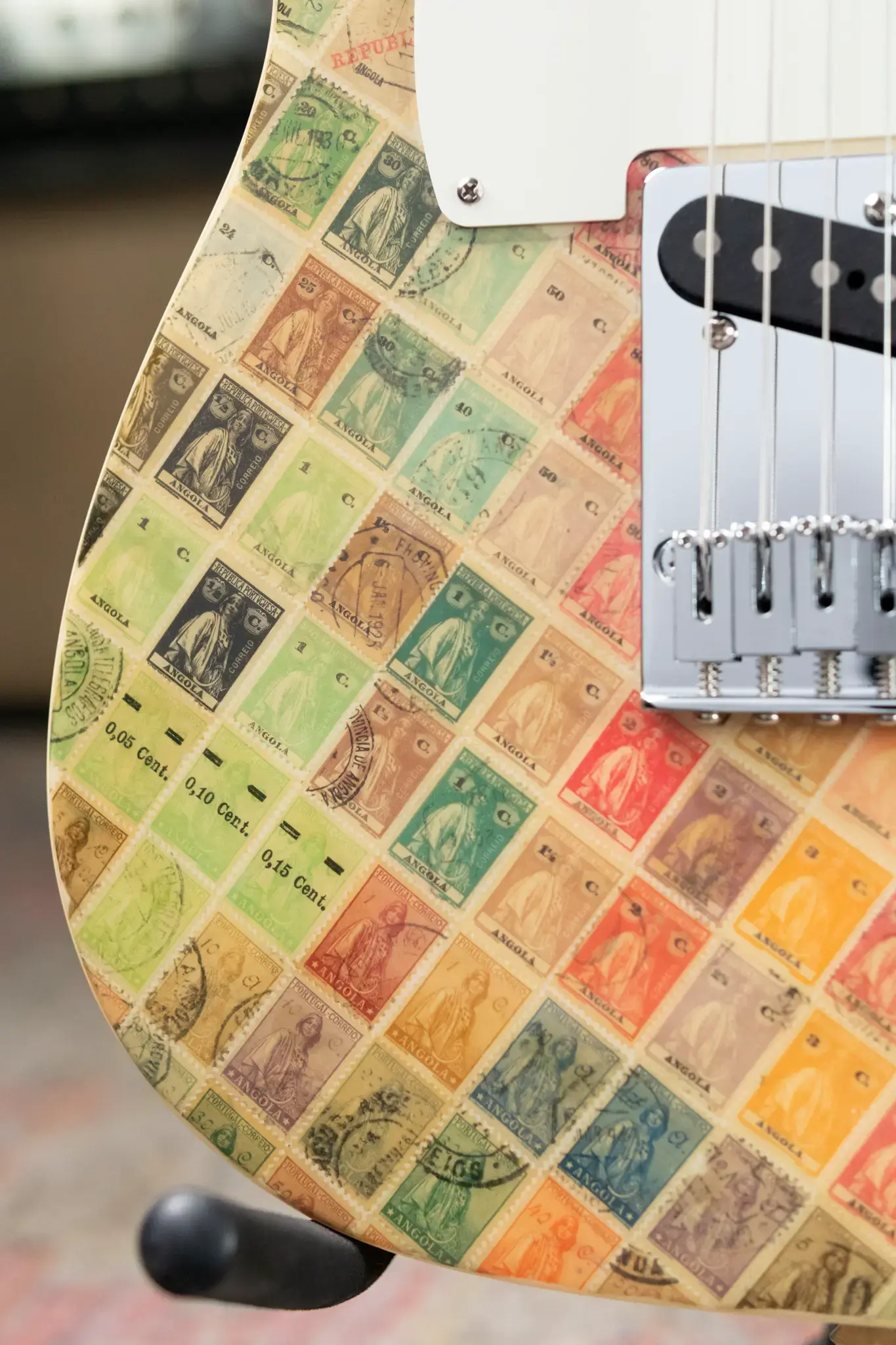 Fender Custom Shop Imagine World Stamp Collection Telecaster
