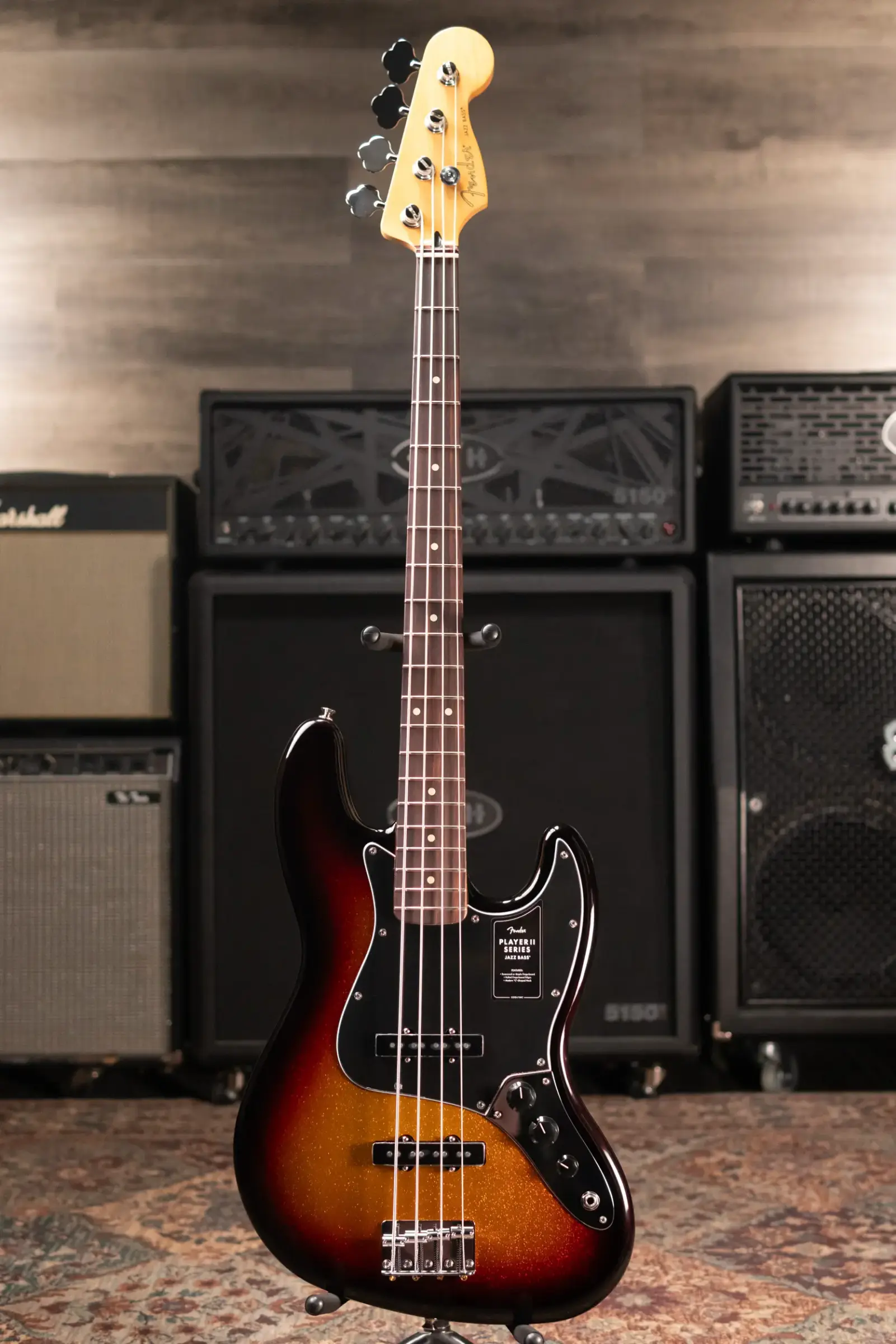 ■CoolZ ZJB-10R 3-Tone Sunburst Jazz Bass Fender Limited Edition Player II Jazz Bass, Rosewood