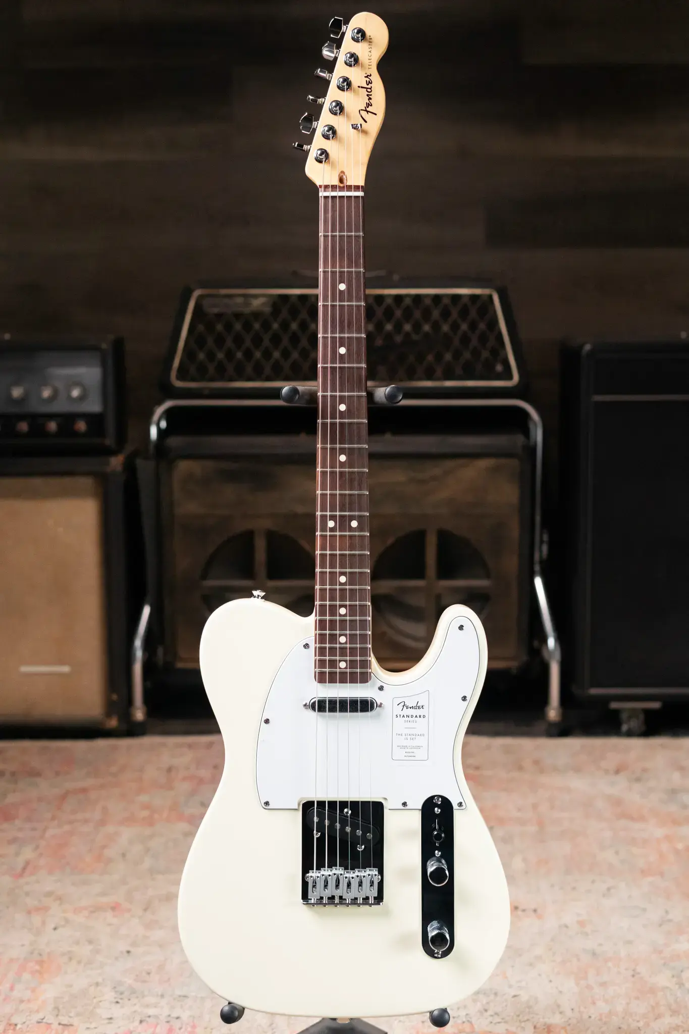 Fender Standard Telecaster Electric Guitar - Olympic White