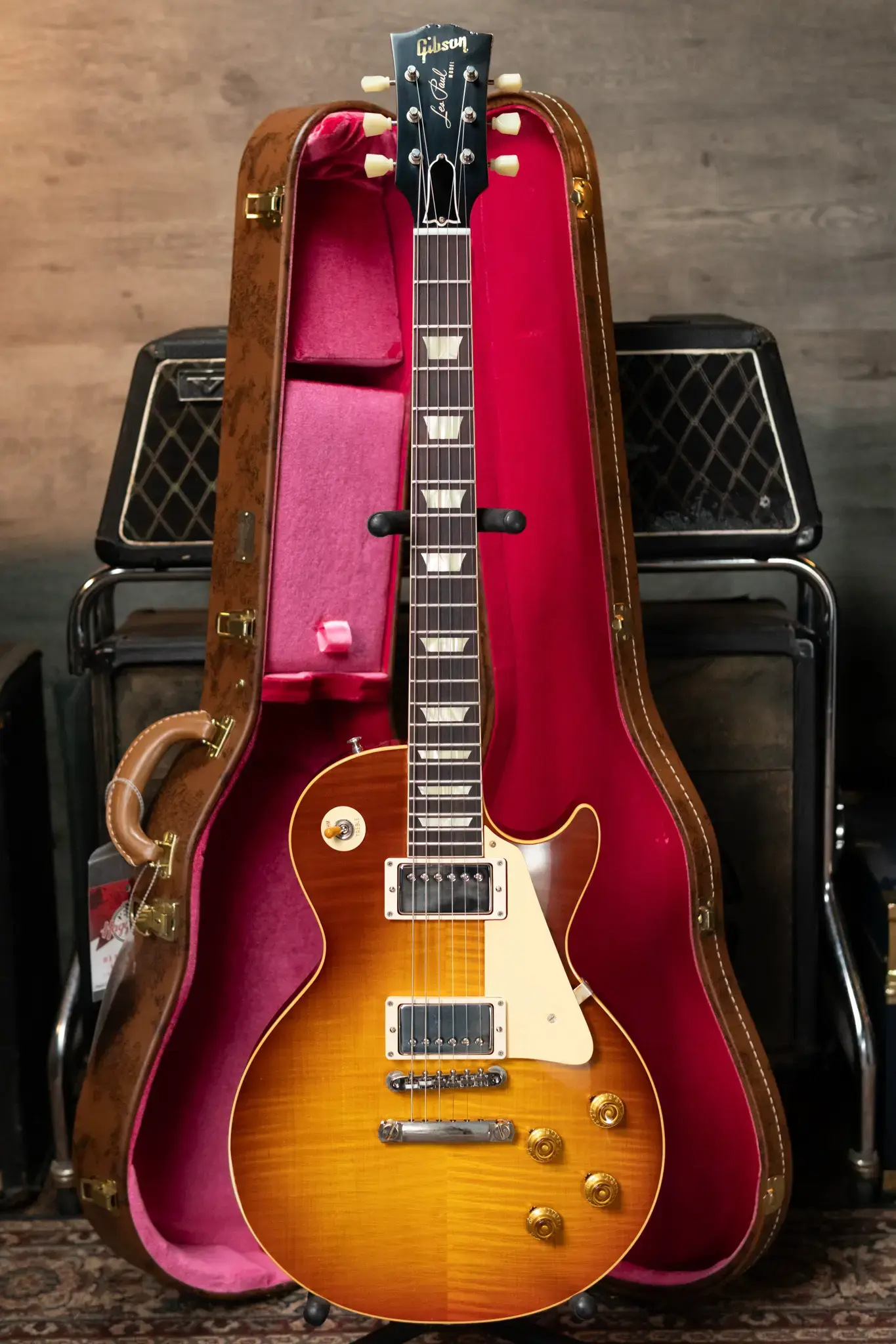 ギター Gibson Custom Shop 1959 StandardHistoric Gibson Custom Shop 1959 Les Paul Roasted Reissue Music Zoo