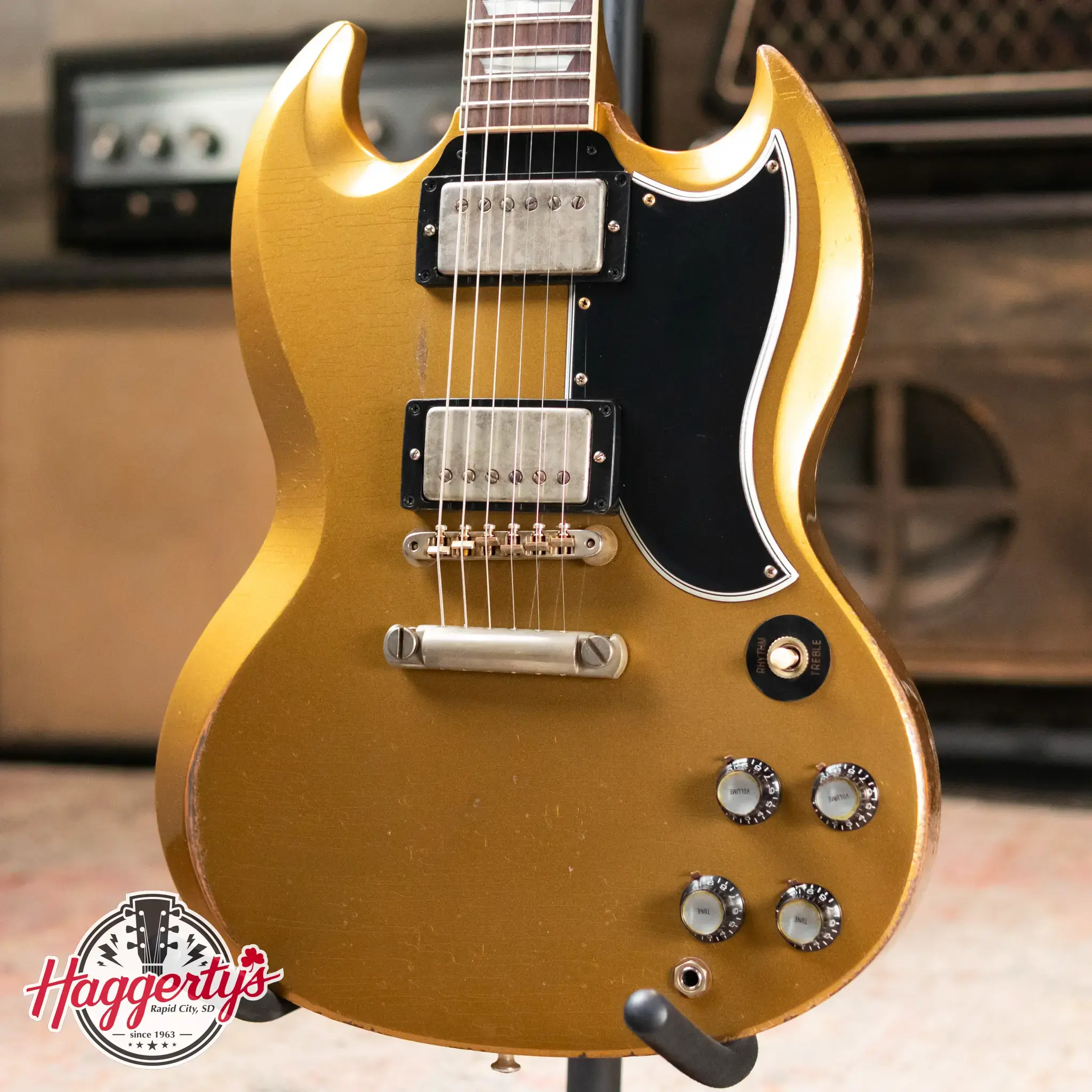 ギター Gibson Custom Shop SG Standard 1961 Gibson Custom Shop 1961 SG Standard Murphy Lab Ultra Heavy