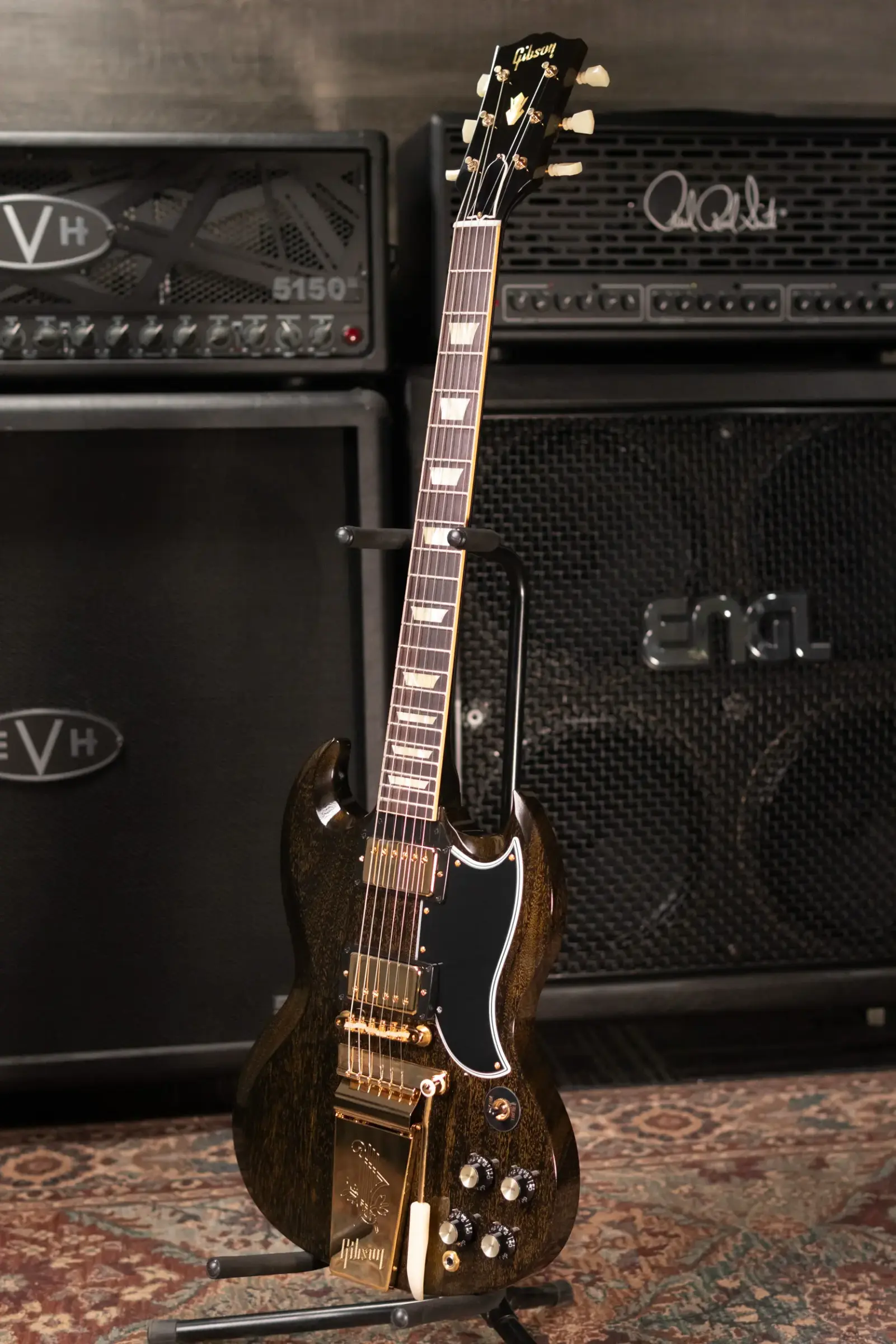ギター Gibson SG standard custom shop Gibson Custom Shop Made 2 Measure SG Custom Gloss Silver