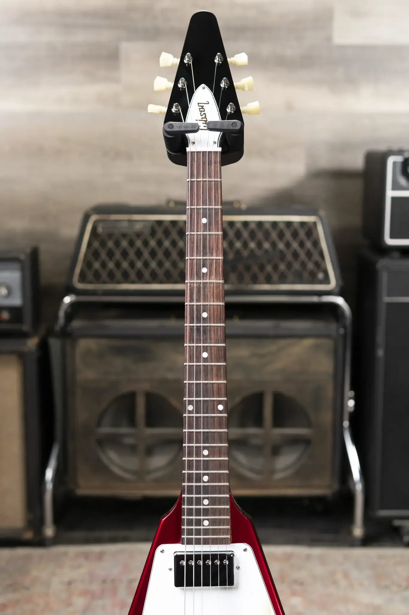 Gibson Custom Shop 1967 Mahogany Flying V Reissue with Maestro
