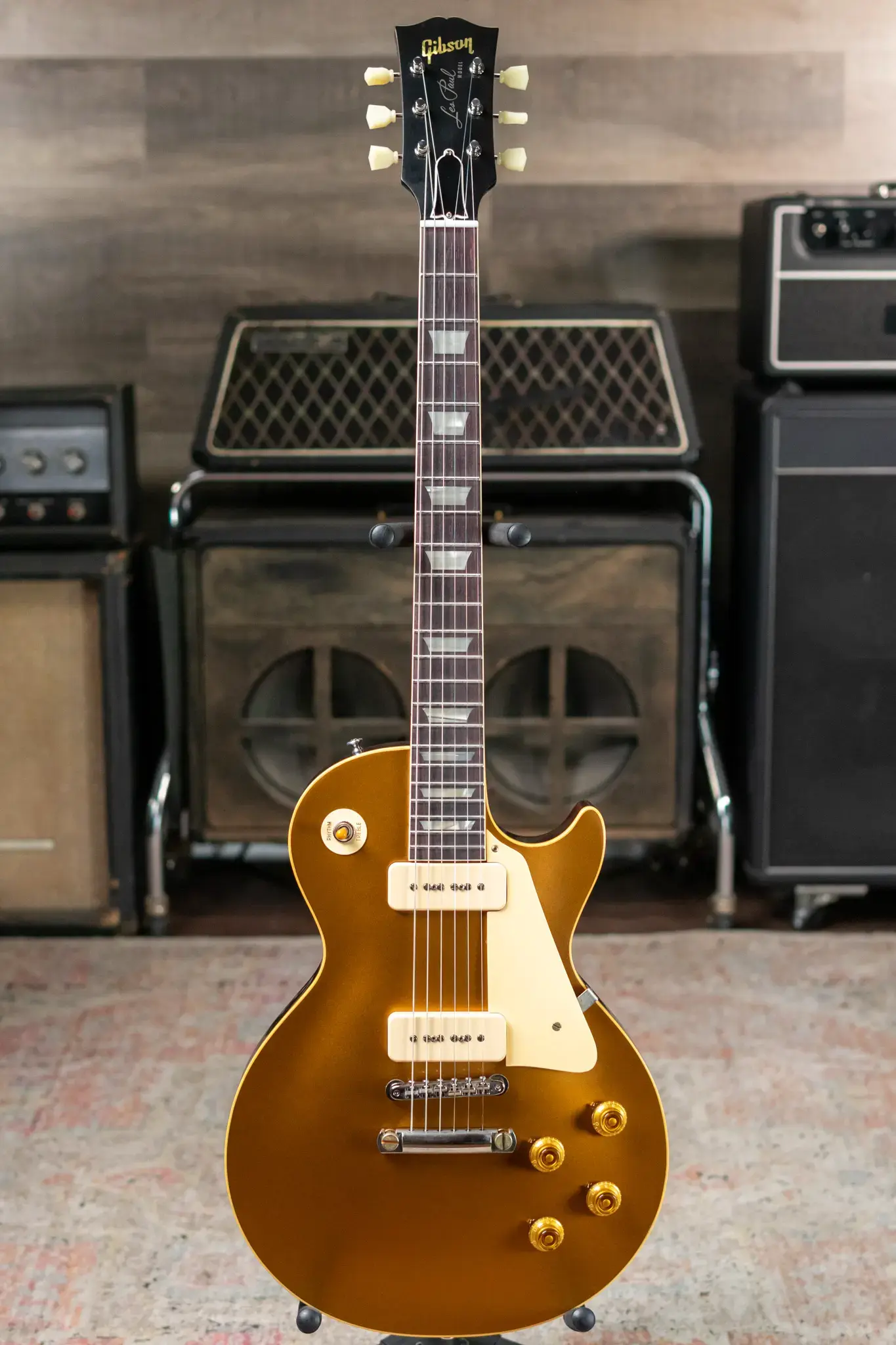 Gibson Les Paul Standard ゴールド Gibson Custom Shop 56 Les Paul Standard Dark Back Electric Guitar