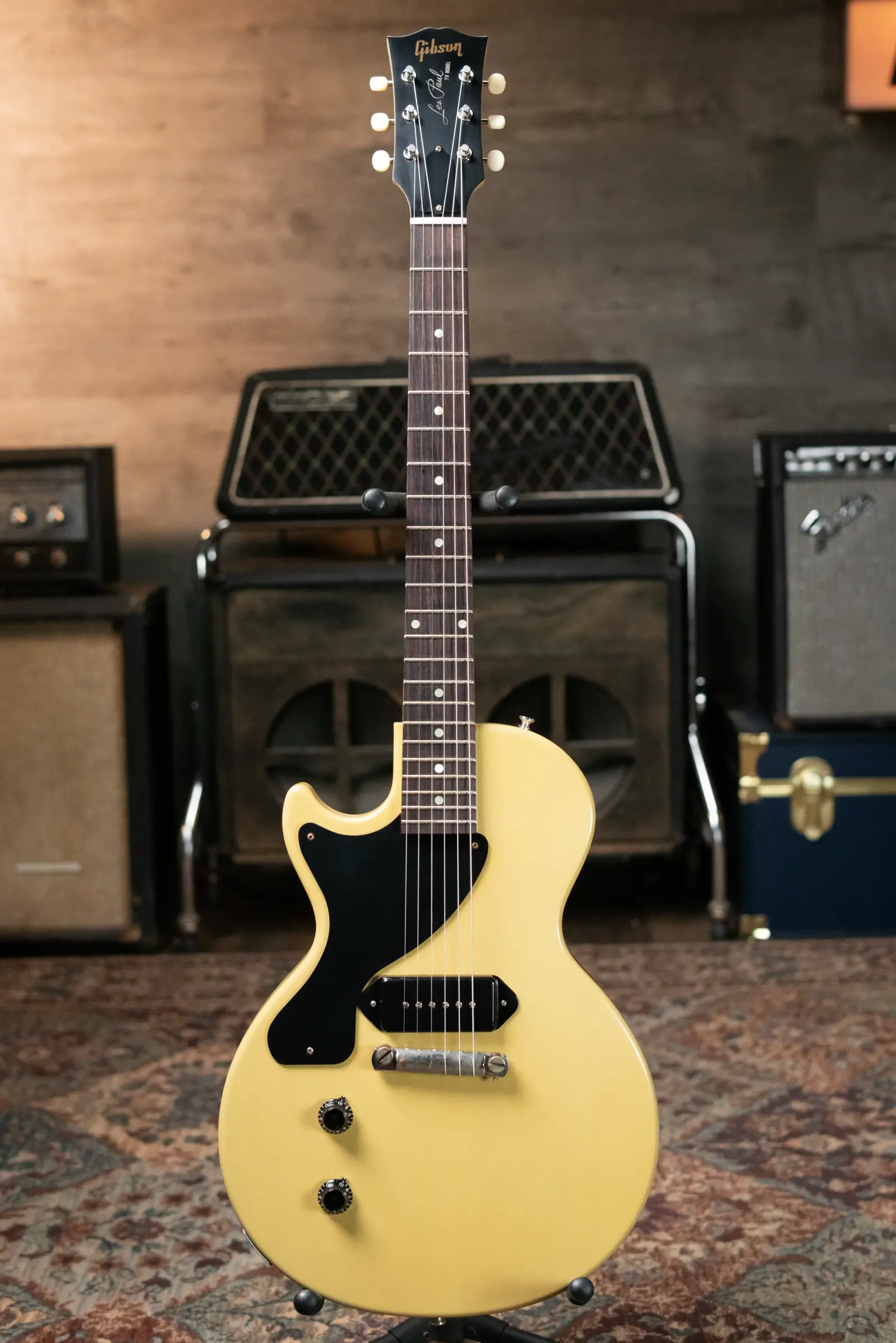 Gibson Custom Shop Left-Handed 57 Les Paul Junior VOS - TV Yellow