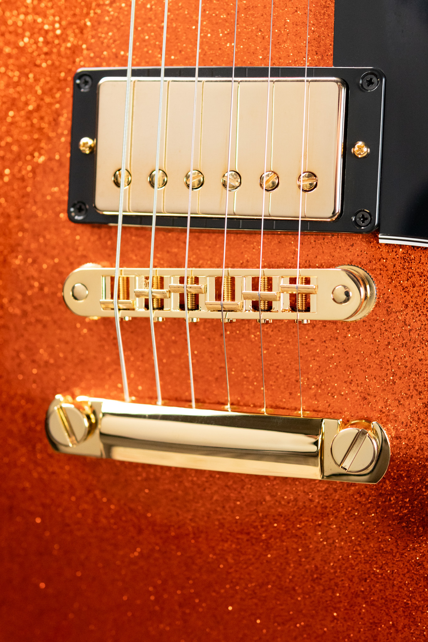 Gibson Custom Shop Les Paul Custom Electric Guitar - Orange