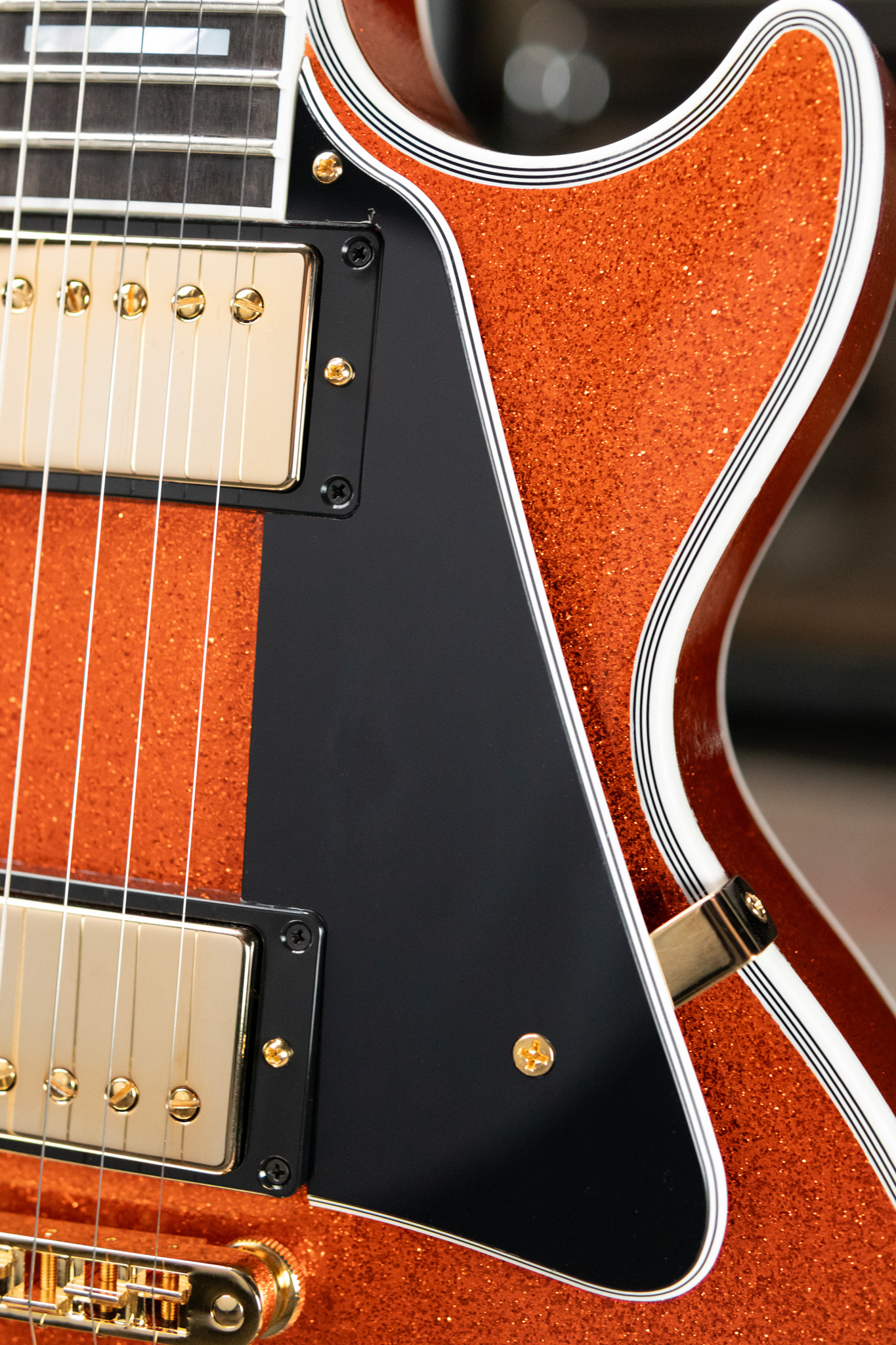 Gibson Custom Shop Les Paul Custom Electric Guitar - Orange