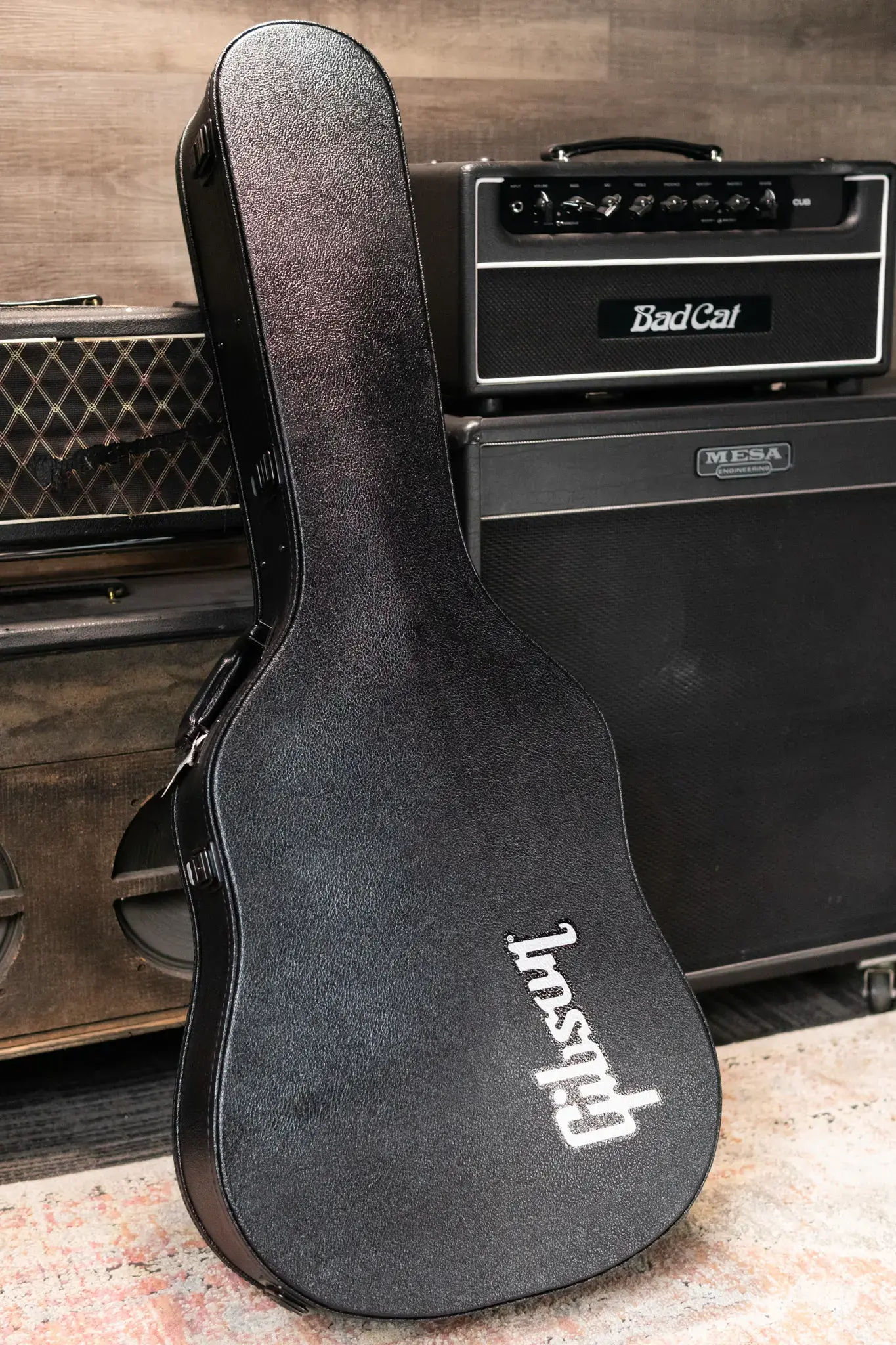 ギター Gibson Replica Hummingbird Studio/BLK Gibson Hummingbird Studio EC Acoustic-Electric Guitar (with