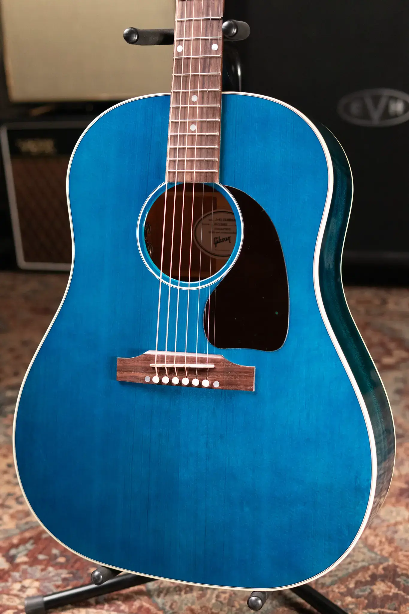 Gibson J-45 Standard Acoustic/Electric Guitar - Bluebonnet with