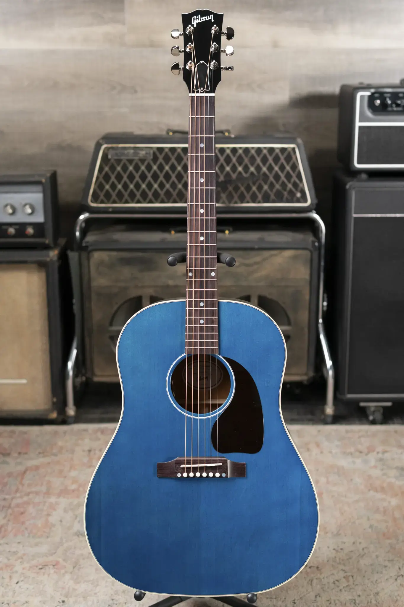 Gibson J-45 Standard Acoustic/Electric Guitar - Bluebonnet with