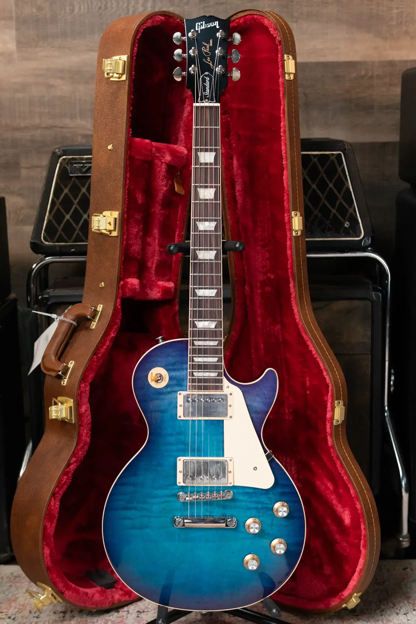 Gibson Les Paul Standard 60s Figured Top - Blueberry Burst